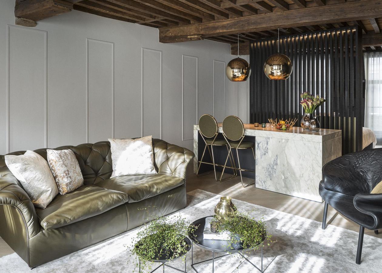 Gulde Schoen Luxury Studio-Apartments أنتويرب المظهر الخارجي الصورة